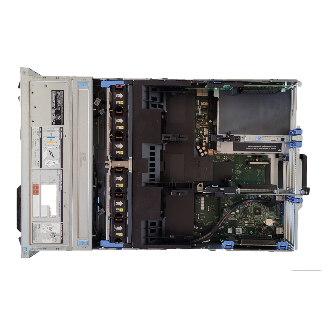 Dell PowerEdge R740, 8 SFF Drive Bays, CTO 2U; Software RAID (SWRAID) S140; iDRAC-9 (Enterprise) - 2nd Gen Processors