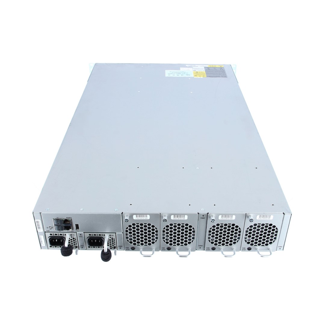 Cisco Nexus 5596UP 2RU, Chassis includes 48 fixed unified ports, 2 1100W AC Power Supplies, Fan Trays, 3 Expansion Slots, choice of airflow and power supply