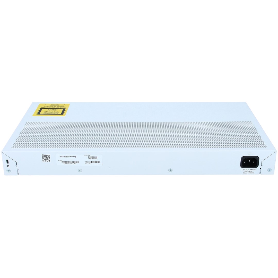 Cisco Catalyst 1000 Series, 24x 10/100/1000 Ethernet ports &amp; 4x 1G SFP uplink ports, Managed Switch