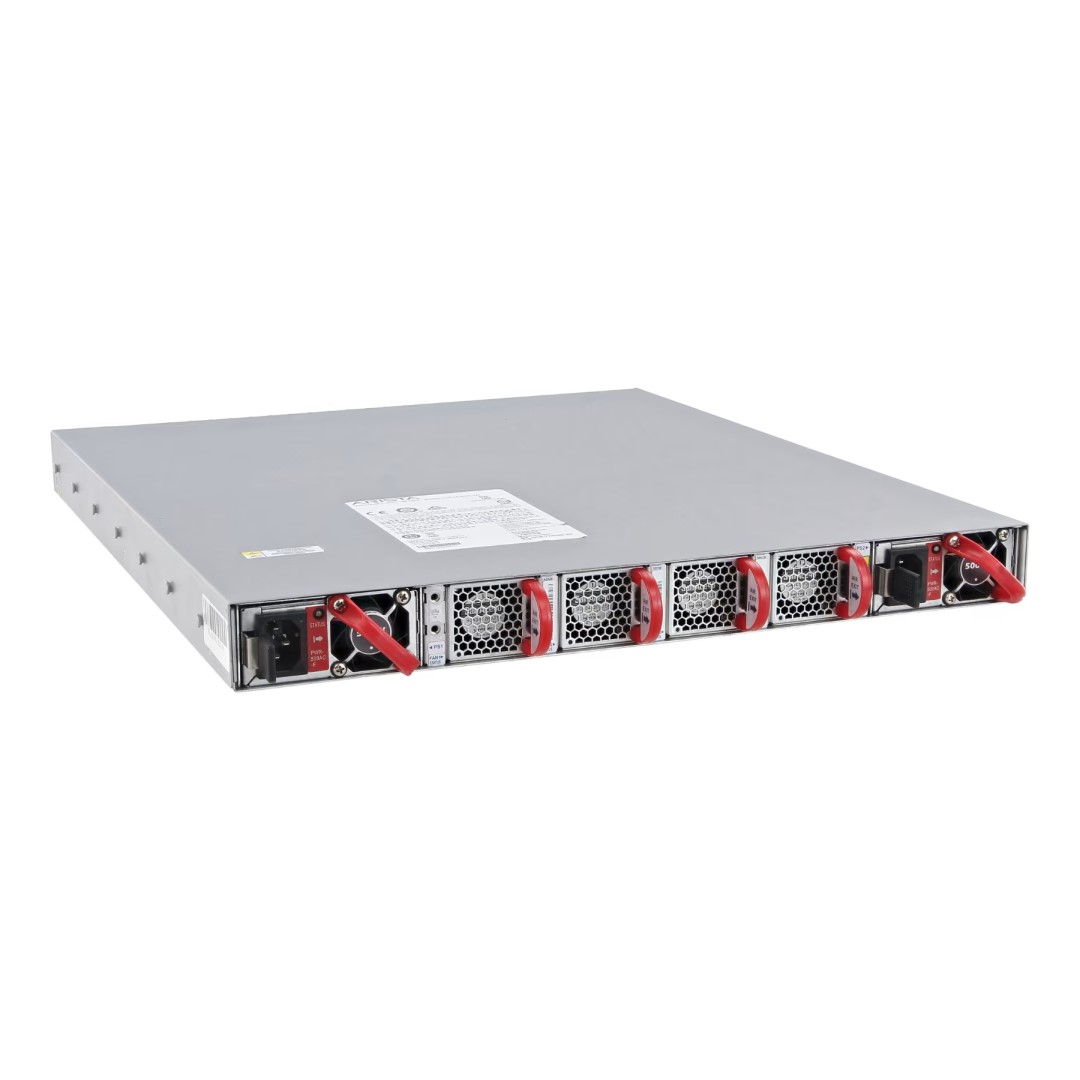 Arista 7280SE, 48xSFP+ &amp; 4x40GbE QSFP+ switch, front-to-rear airflow and dual AC power supplies