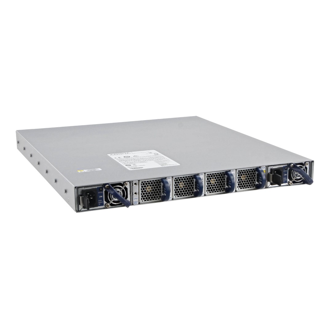 Arista 7280SE, 48xSFP+ &amp; 2x100GbE (multimode MXP) switch, rear-to-front airflow and dual AC power supplies