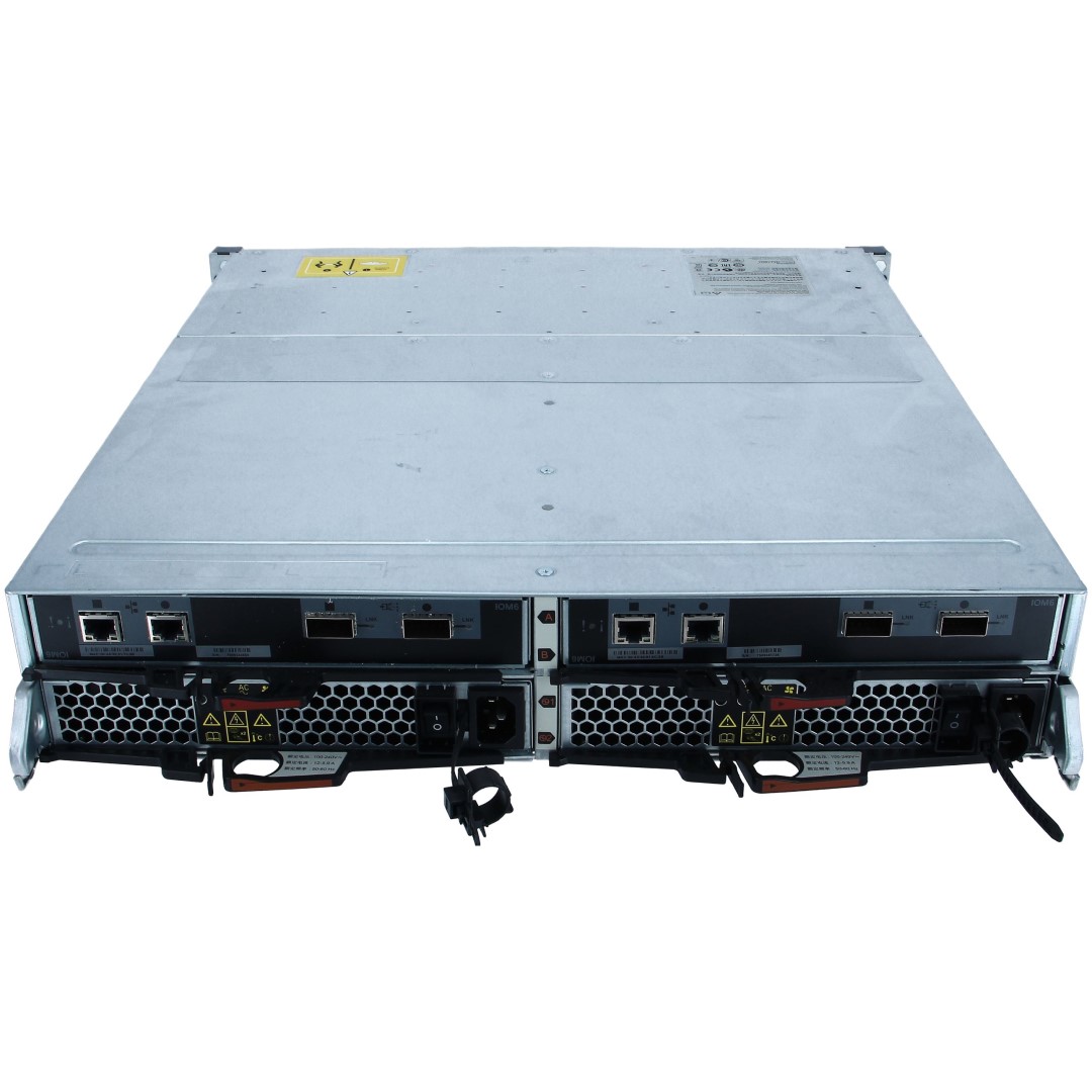 NetApp DS2246  24SFF CTO 2U; Two I/O modules (IOM6); Two Power supplies with integrated fans
