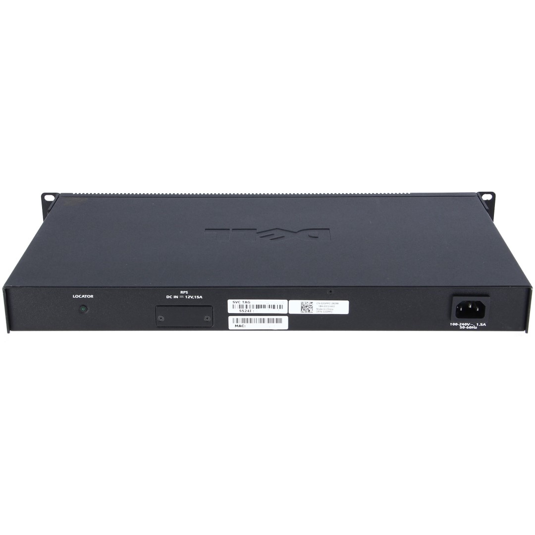 Dell PowerConnect 5524 24 Port 10/100/1000Mbps Base-T + 2x SFP+ ports Managed Ethernet Switch