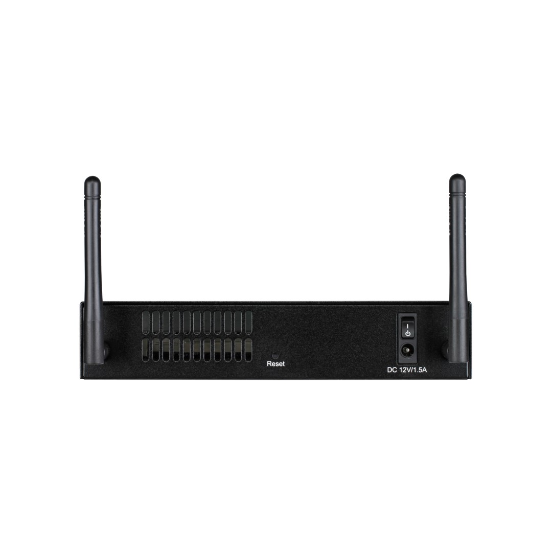 D-Link DSR-250N, 8x 100/1000 BASE-T &amp; 1Gbps WAN, Wireless N Single-band 2.4GHz, Unified Services Router