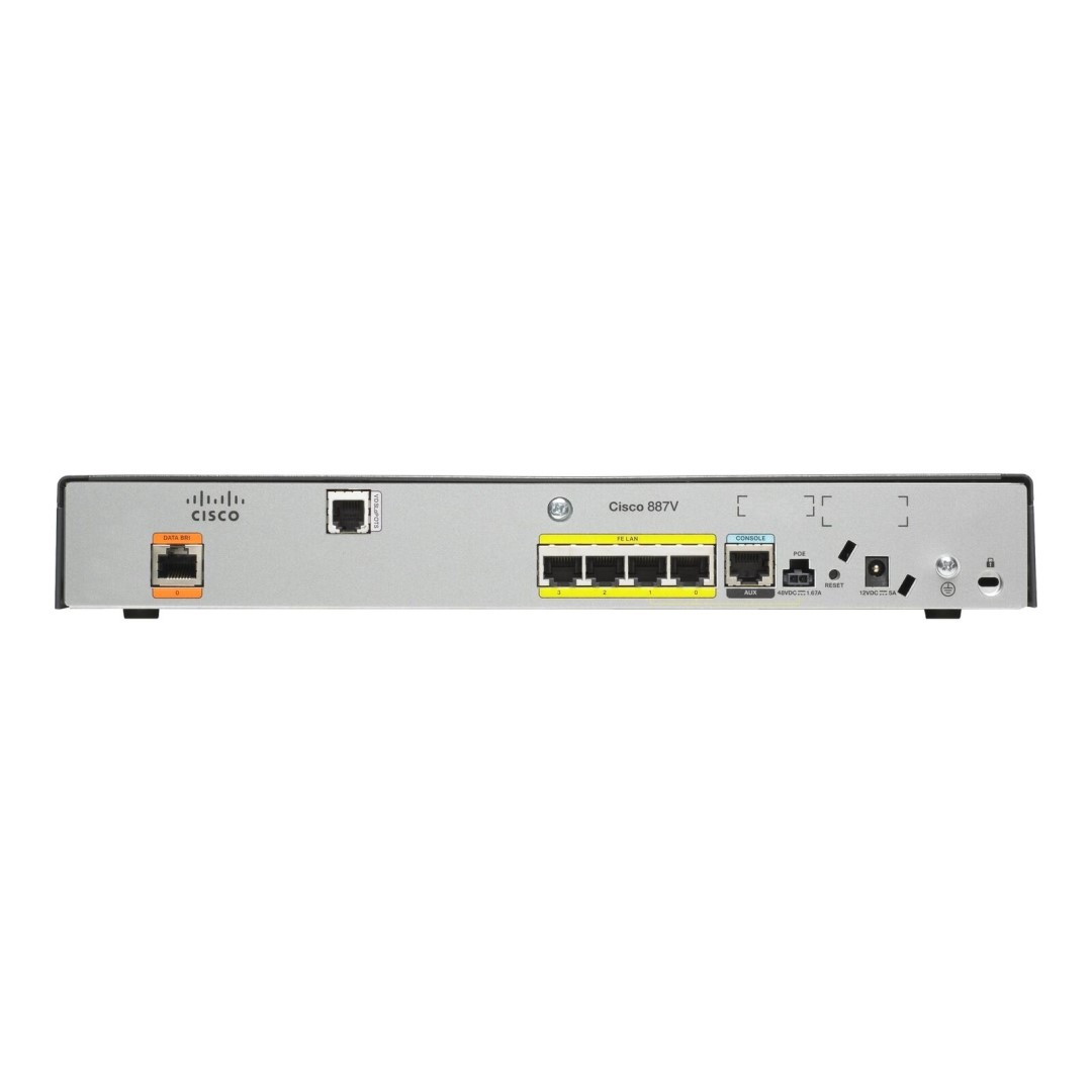 Cisco 887V ISR VDSL2 over POTS Security Router with Advanced IP Services