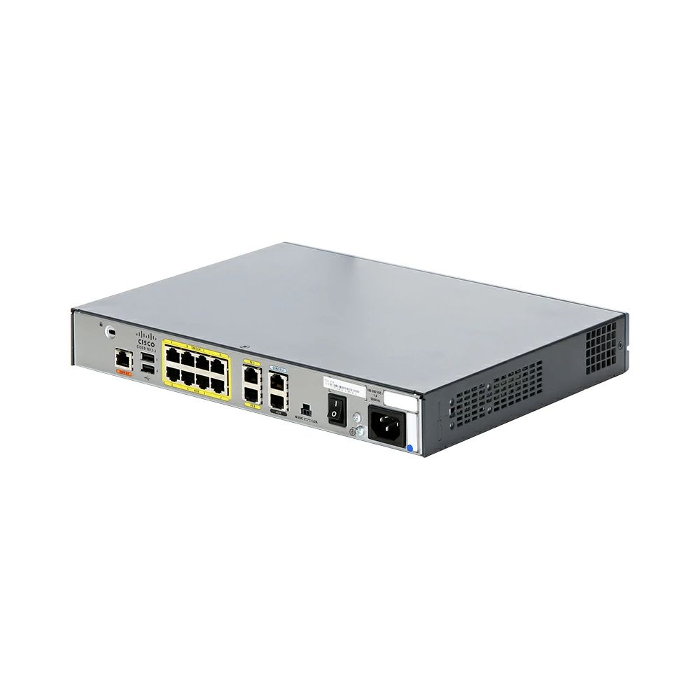 CISCO1812/K9 | Cisco 1812 ISR router 2 WAN + 8 LAN 10/100