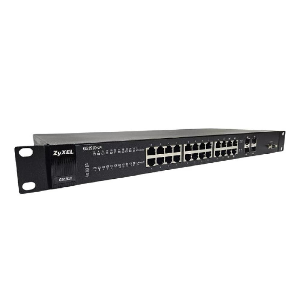 Switch gestionado inteligente GbE de 24 puertos serie ZyXEL GS1910