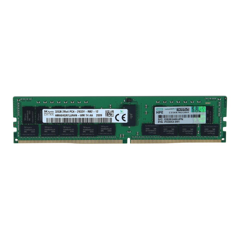 HPE 32GB 2Rx4 PC4-23466U-R (DDR4-2933) Registered CAS-21 Memory Kit (P06189-001)