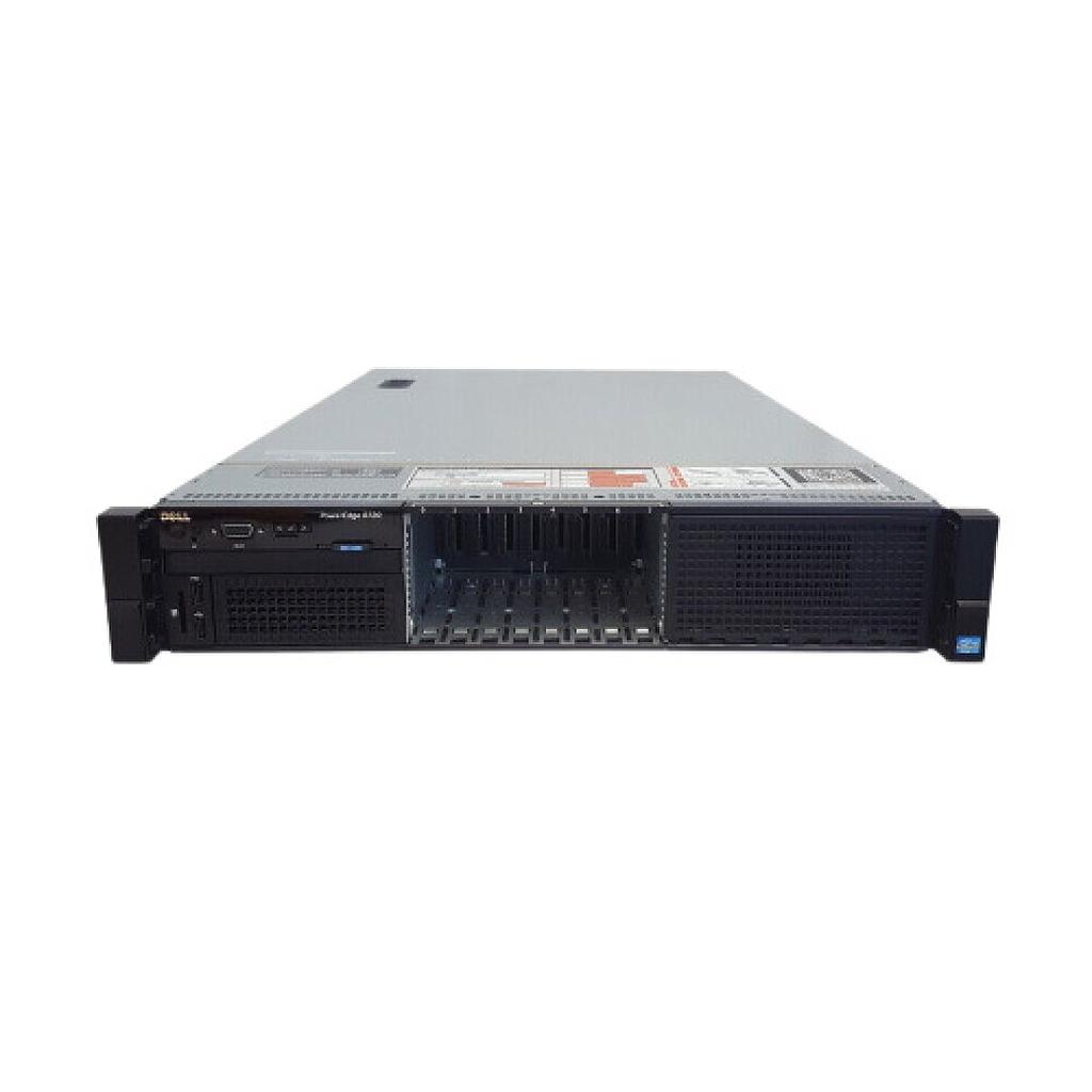 Dell PowerEdge R720, 8 SFF Drive Bays, CTO 2U; PERC S110 (SW RAID); Broadcom 5720 4x1GbE rNDC; iDRAC-7 (Enterprise)