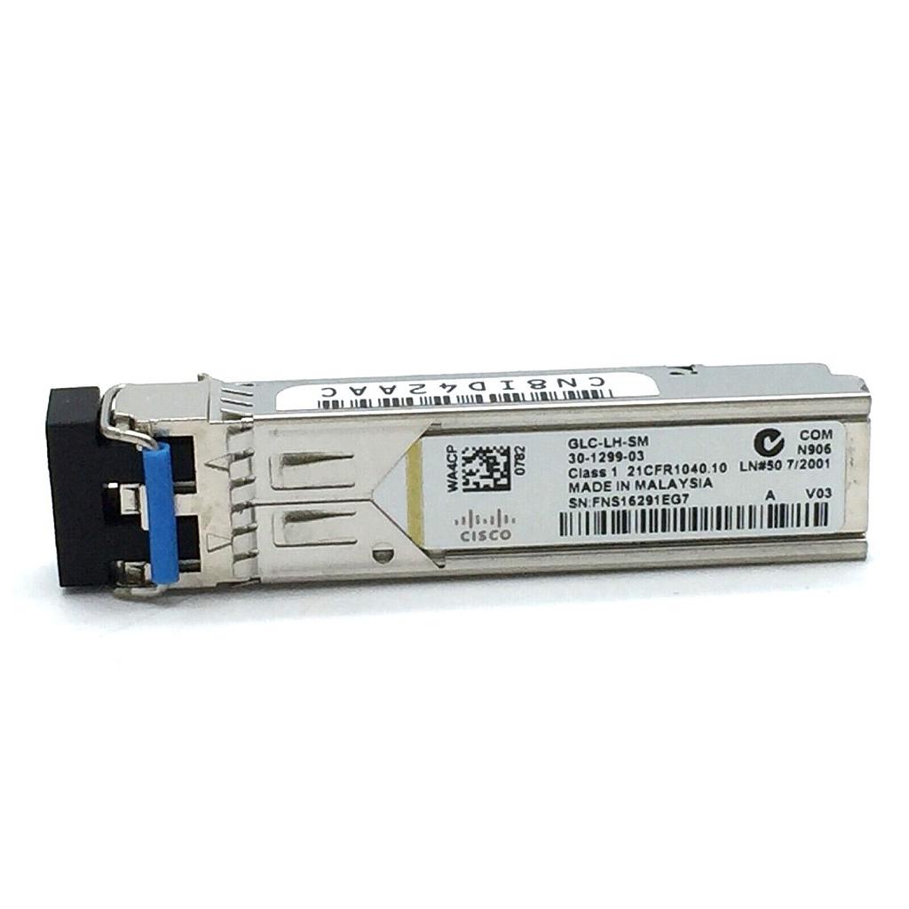 VST Verified Cisco 1000BASE-LX/LH SFP transceiver module for MMF and SMF, 1300-nm wavelength, commercial operating temperature range