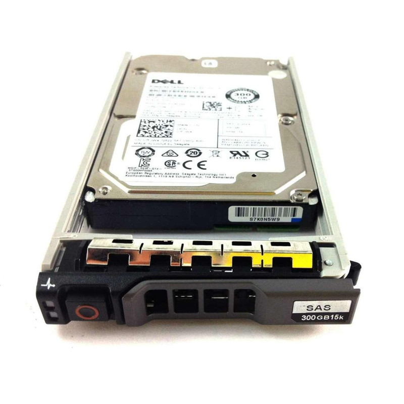 Dell 300GB 15K 2.5-inch SAS 12Gb/s Enterprise Hard Drive w/ caddy 