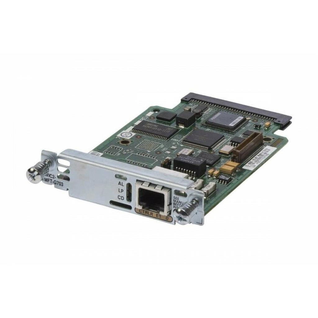 Cisco 1-Port Multiflex Trunk Voice/WAN 2nd Generation Interface Card-G.703
