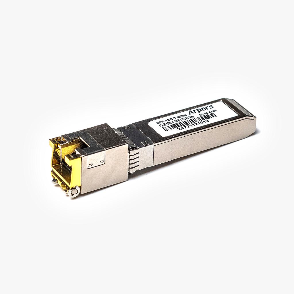 Arpers SFP+ 10GBASE-T Copper - RJ45, 10 Gigabit Ethernet, , 30m compatible with Dell