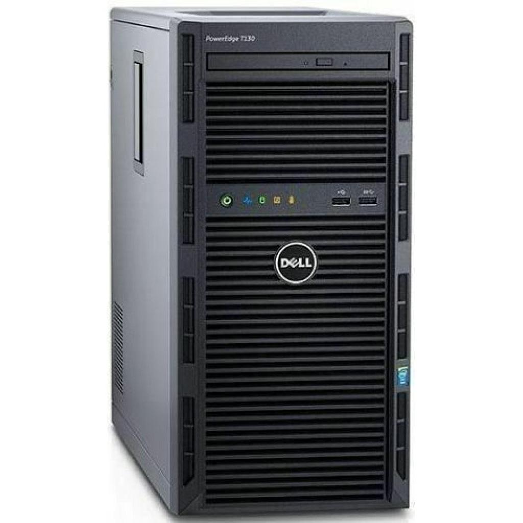 Dell PowerEdge T130, 4LFF (cabled HDDs) Drive Bays, 1-Socket CTO Mini Tower Server