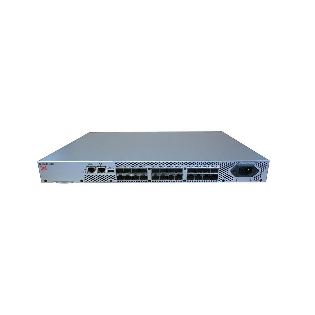 Brocade 300 24-Port SFP+ (16 Active) 8Gb Fibre Channel Switch