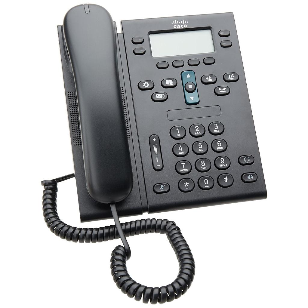 Cisco Unified IP Phone 6945, Charcoal, Standard Handset