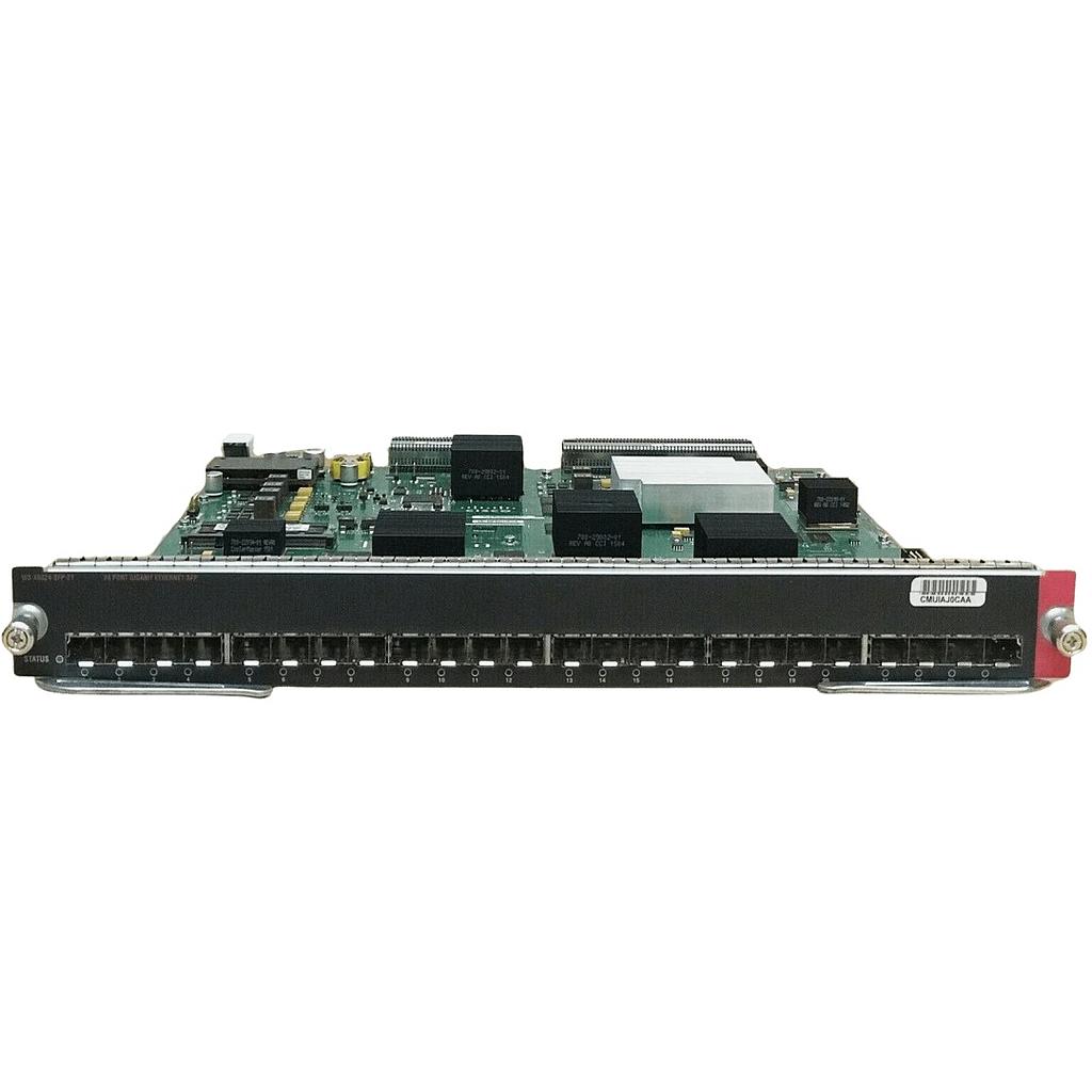 Cisco Catalyst 6500 Series 24-Port 1 Gigabit SFP Fiber Ethernet Module with DFC4