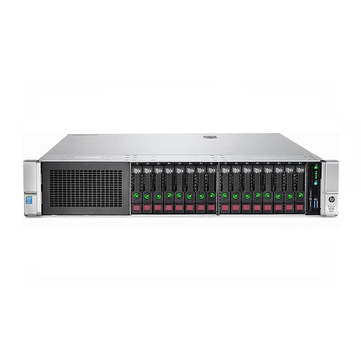 [DL380G9-16SFF-STD-V4] HPE ProLiant DL380 G9 16SFF CTO 2U; HPE Dynamic Smart Array B140i; Embedded 1Gb Ethernet 4-port 331i Adapter; iLO Standard - v4 Processors