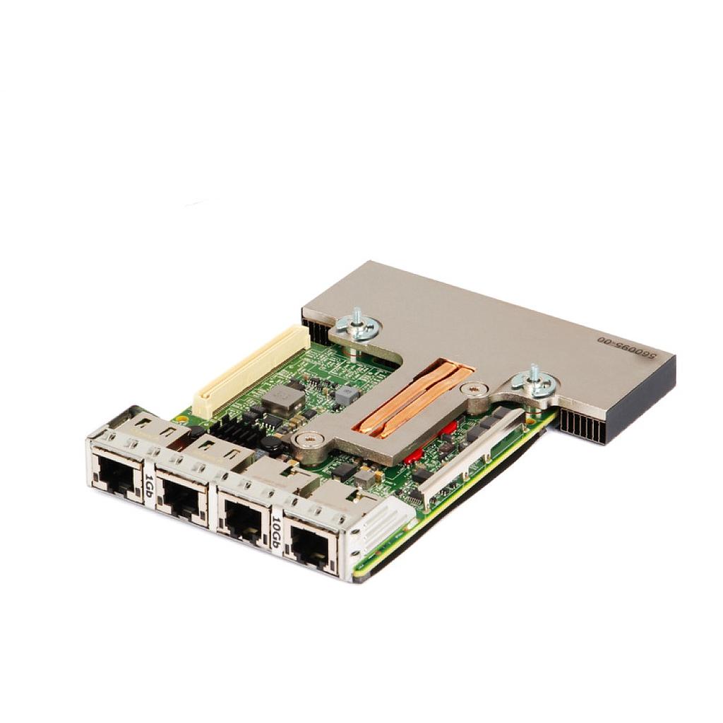 Dell Broadcom 57416 Dual Port 10GbE Base-T + 5720 Dual Port 1GbE Base-T rNDC Adapter