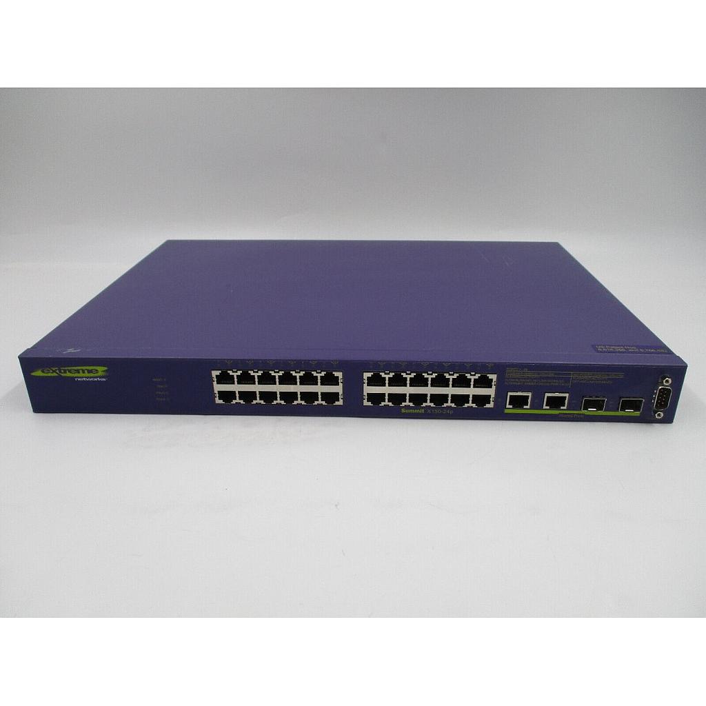 Extreme Summit X150-24P, 24 Ports 10/100 Base-TX 2 Gigabit Switch