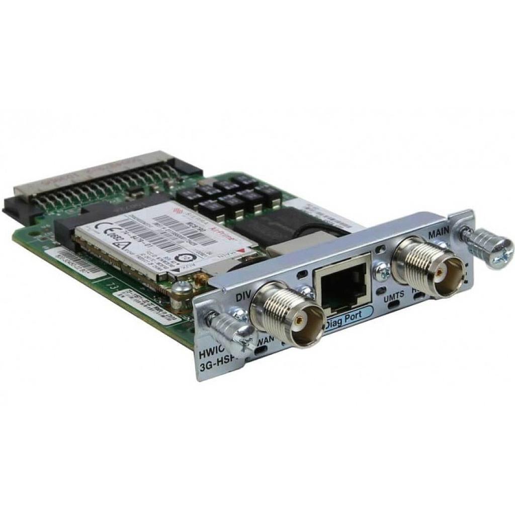 Cisco 3G HSPA Wireless WAN HWIC supporting GPRS/EDGE/UMTS/HSDPA/HSUPA