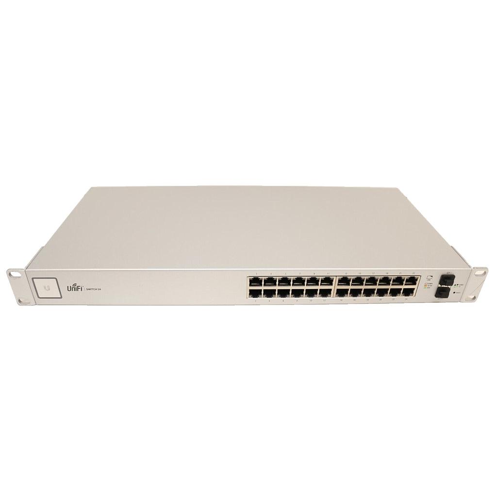 Ubiquiti Networks UniFi 24 Ports &amp; 2 SFP uplink ports Rack-Mountable Managed Gigabit Ethernet Switch