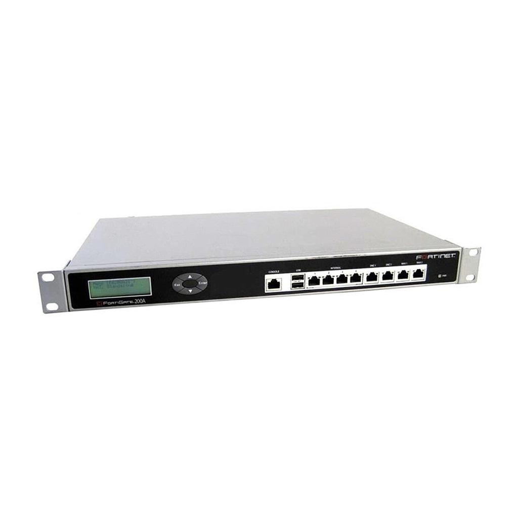 Fortinet FortiGate 200A Antivirus Firewall
