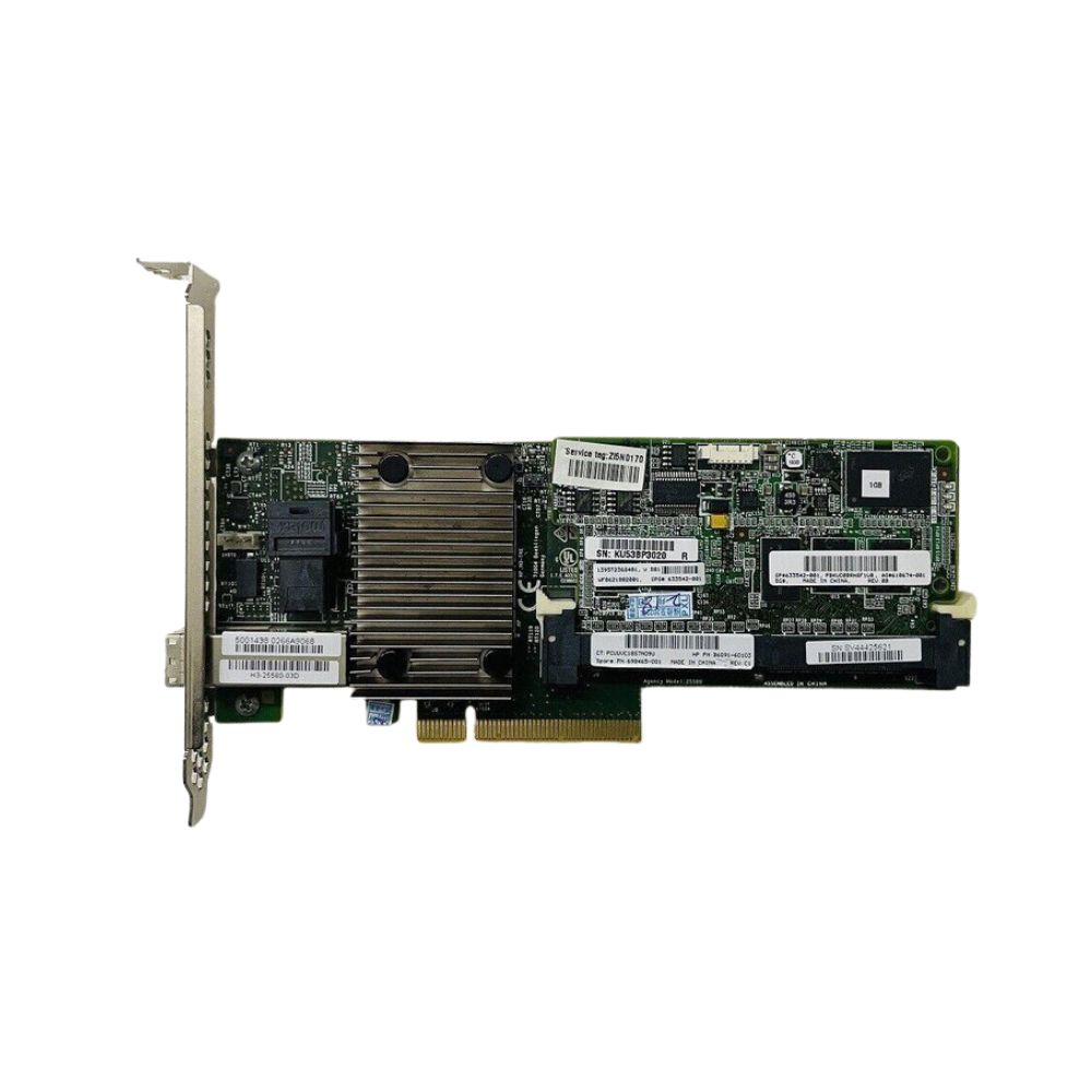 HP P1224 4I/4E 1GB FBW Cache Raid Controller