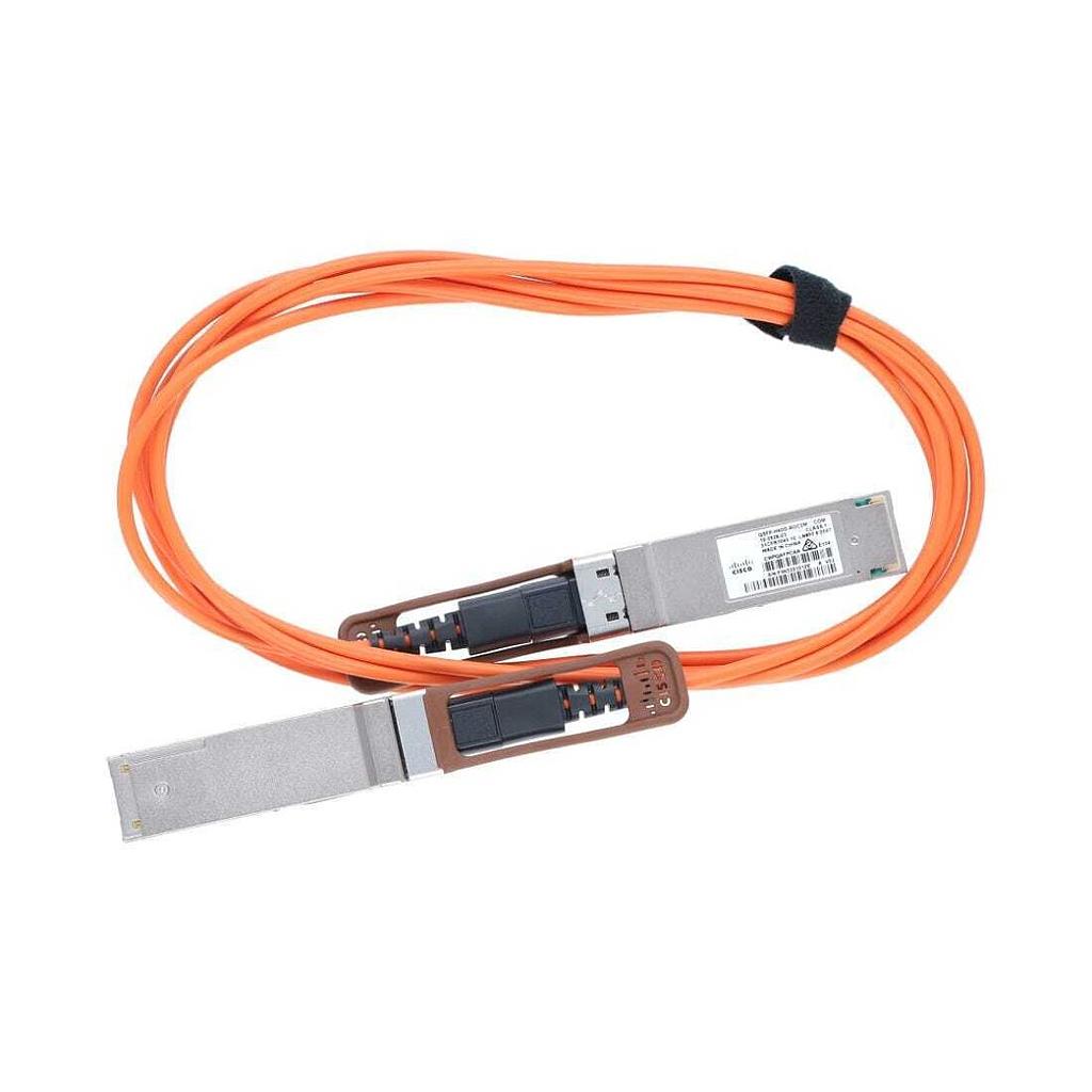 Cisco 40GBase-AOC QSFP direct-attach Active Optical Cable, 2-meter