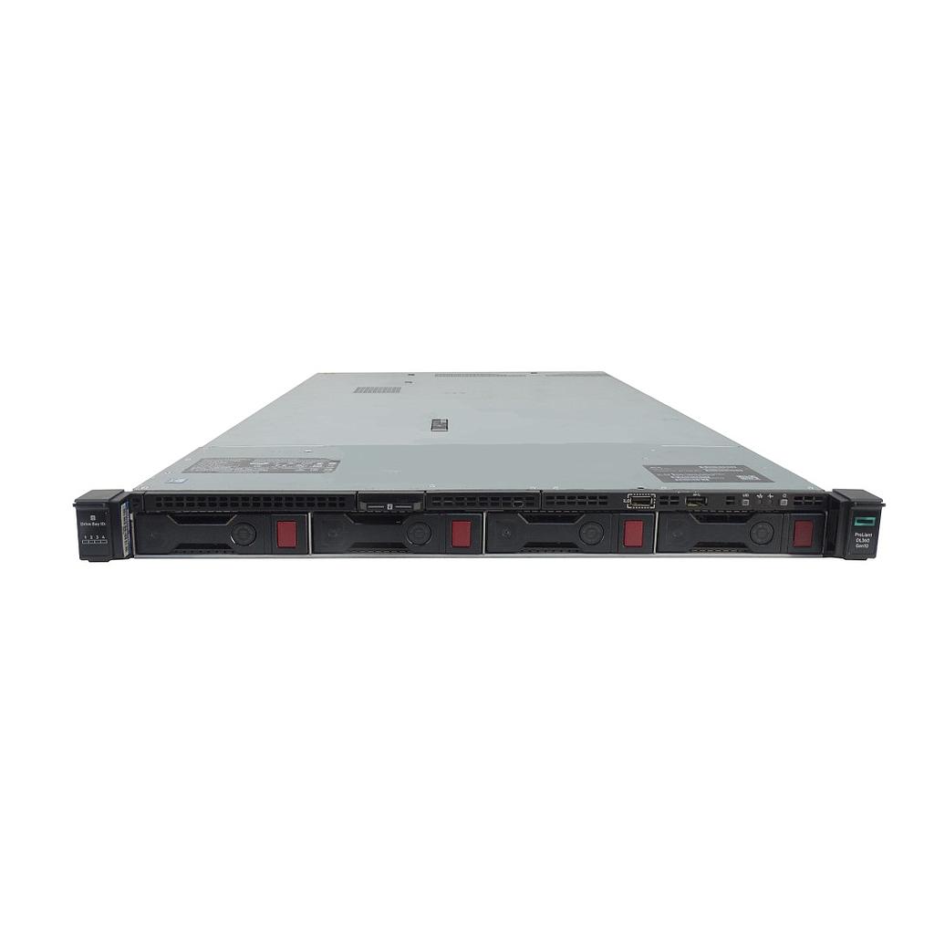 HPE ProLiant DL360 G10 4LFF NC CTO 1U; Embedded SW RAID S100i; No embedded networking; iLO Advanced - 2nd Gen Processors