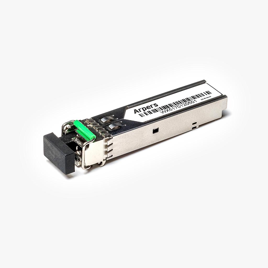 Arpers 10G-DWDM SFP+, Tx: Ch. 50 (1537.4 nm), Rx: ITU Grid C-Band 100 Ghz, 80km, SMF, LC Dúplex, DOM compatible with Arista
