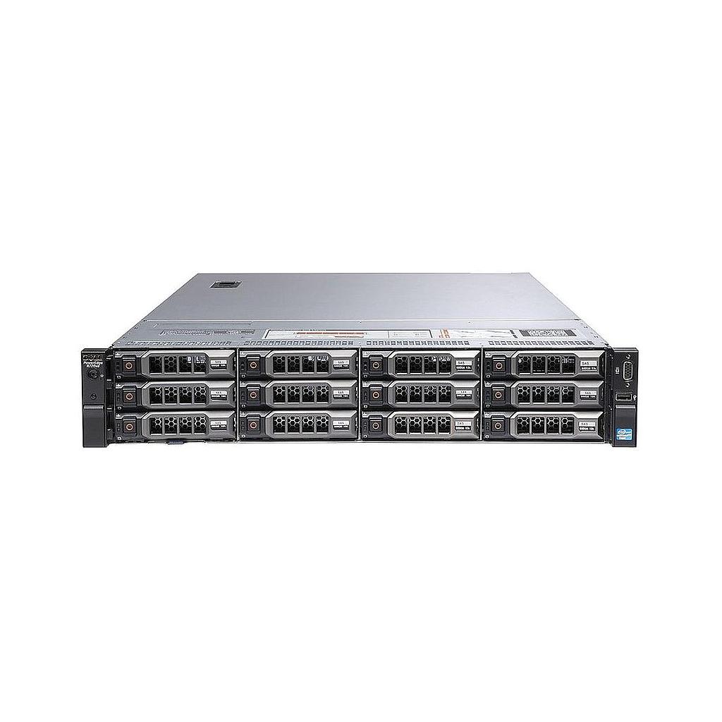 Dell PowerEdge R730xd, 12 LFF Drive Bays, CTO 2U; PERC S130 (SW RAID), iDRAC-8 (Enterprise), V4 (OEM)