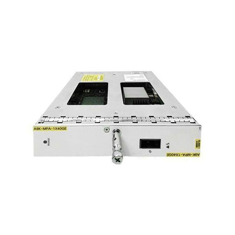 Cisco ASR 9000 1-port 40-Gigabit Ethernet Modular Port Adapter, requires QSFP optics