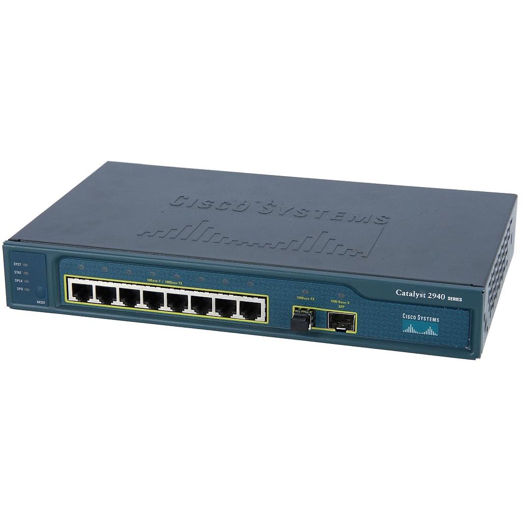 WS-C2940-8TF-S | Cisco Catalyst 2940 8x10/100 + 1xFX/SFP