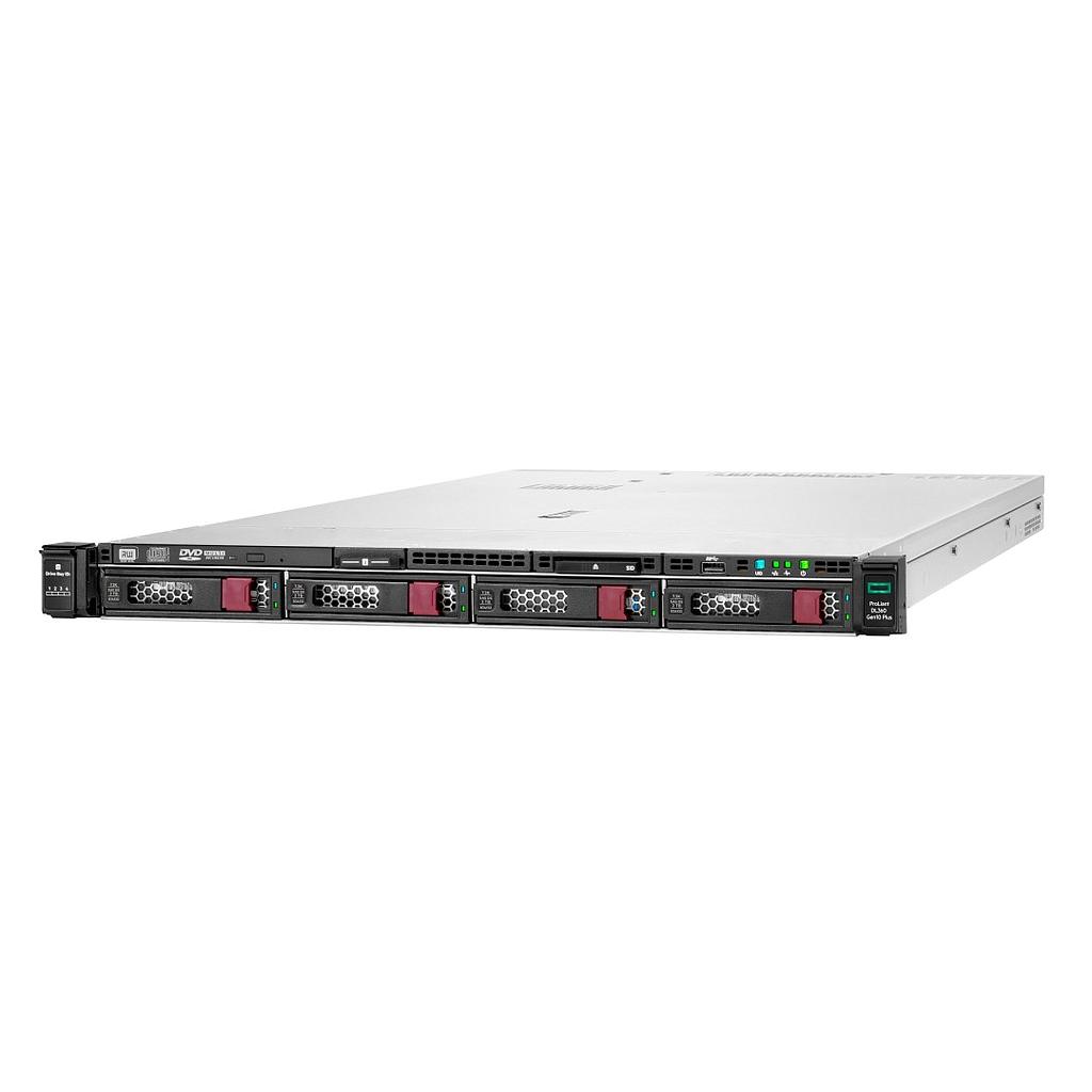HPE ProLiant DL360 G10 Plus 4LFF CTO 1U; Embedded SW RAID SR100i; No embedded networking; iLO Standard - 3rd Gen Processors