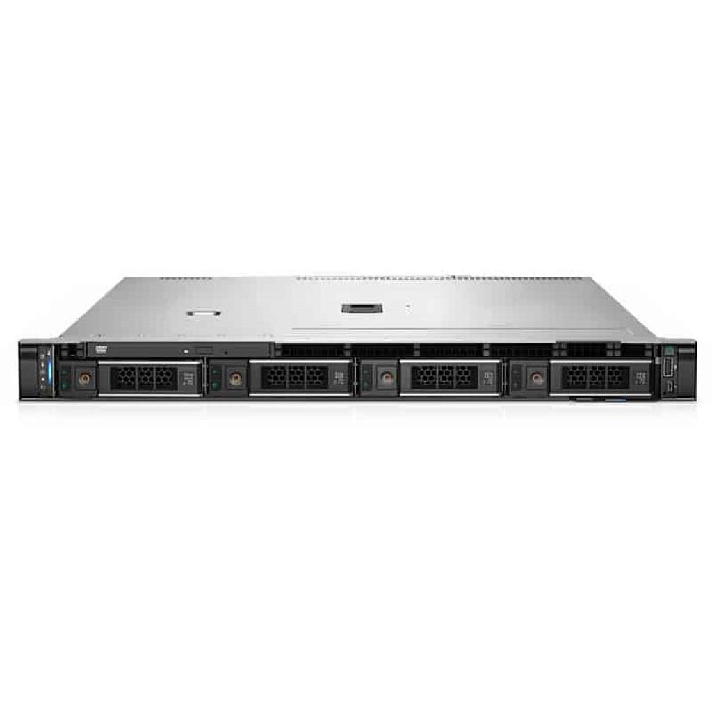 Dell PowerEdge R350, 4 LFF Drive Bays, CTO 1U; iDRAC-9 (Enterprise), 2 x PCIe LP