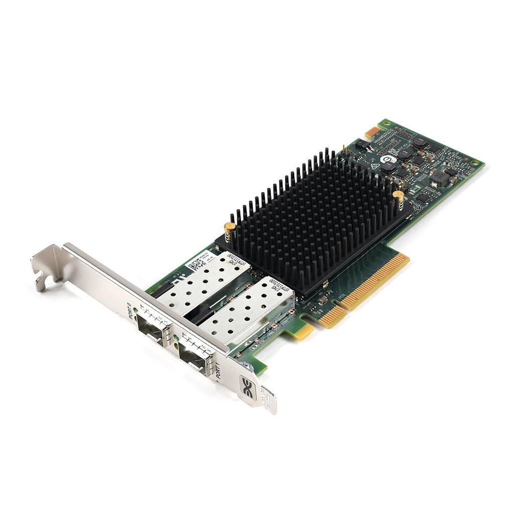 Dell Emulex LPe31002 HBA Dual Port 16Gb Fibre Channel PCIe Host Bus Adapter - High Profile Bracket