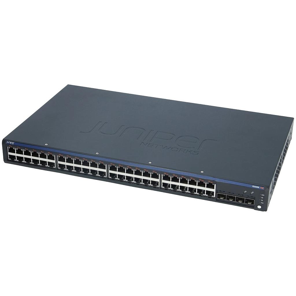 EX2200-48P-4G | Juniper EX2200 48p PoE+ 1G + 4 SFP Uplinks
