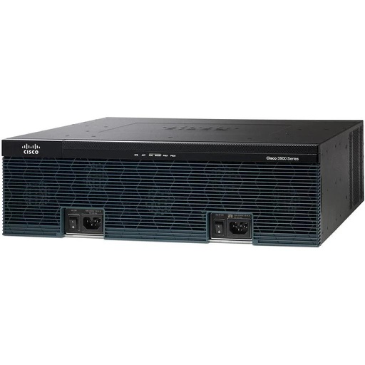 [CISCO3925E/K9] Cisco 3925E ISR w/SPE200 (4GE ports, 3EHWIC slots, 3DSP slots, 2SM slots, 256MB CF, 1GB DRAM, IP Base)