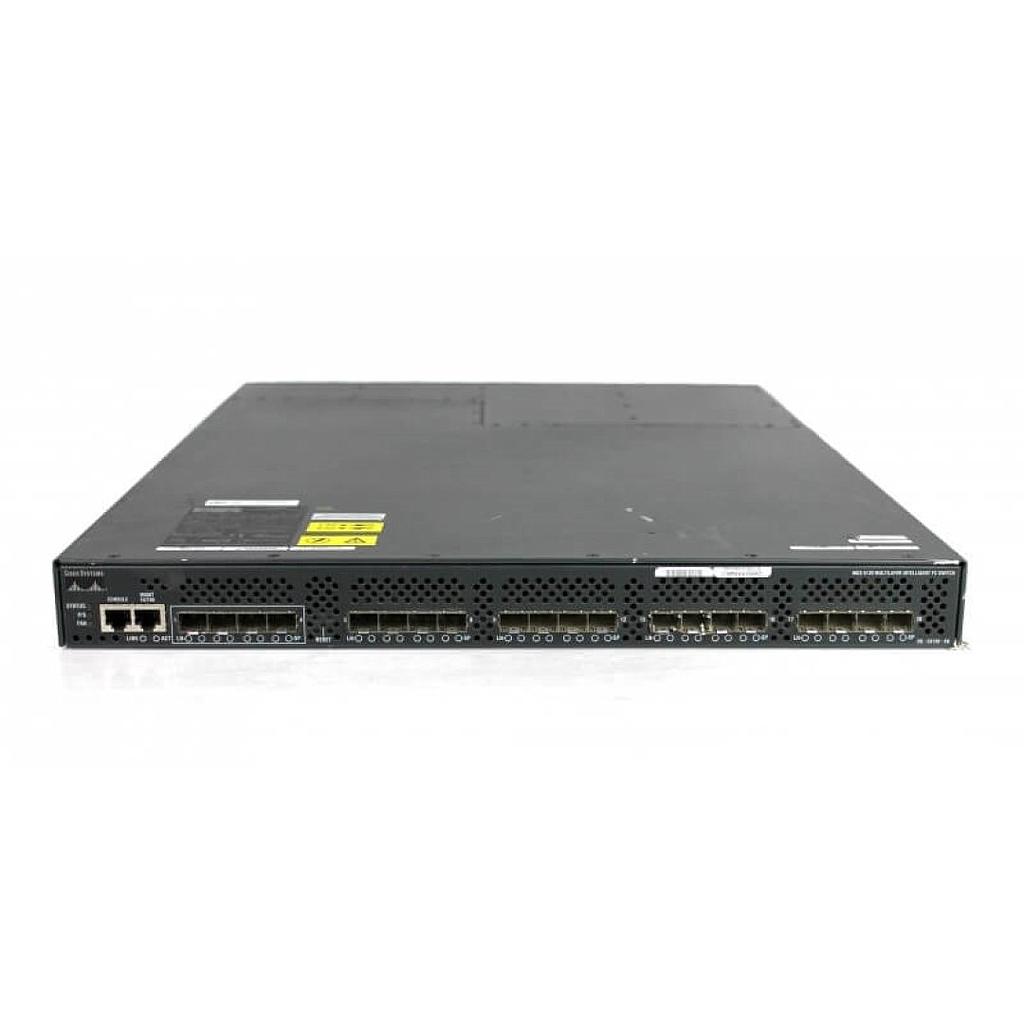 Cisco MDS 9120 20-Port Multilayer Intelligent Fabric Switch, Dual Power Supplies and Fans, VSANs, PortChannels