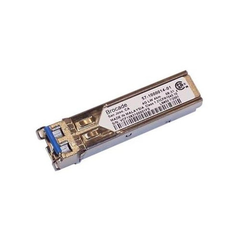 Brocade 4G SFP Transceiver LWL Fibre Channel, 1310nm, 4Km, SMF, LC Dúplex connector
