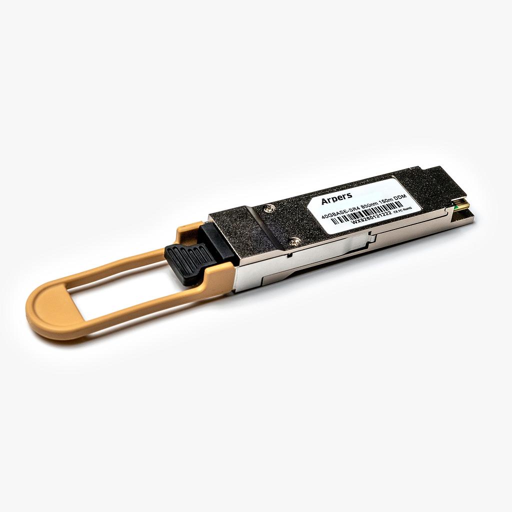 Arpers 40GBASE-SR4 QSFP+, 850nm, MMF, 150m, MPO-12/UPC, DOM compatible with Dell Force10