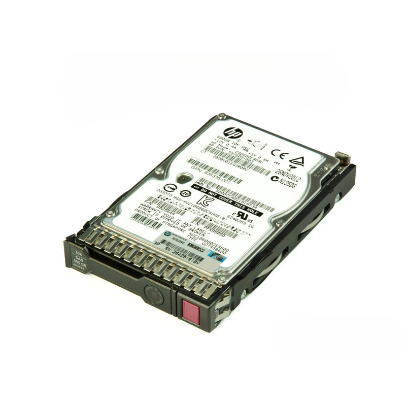 HPE 600GB 10K 2.5-inch SAS 6Gb/s SC Enterprise Hard Drive w/ caddy