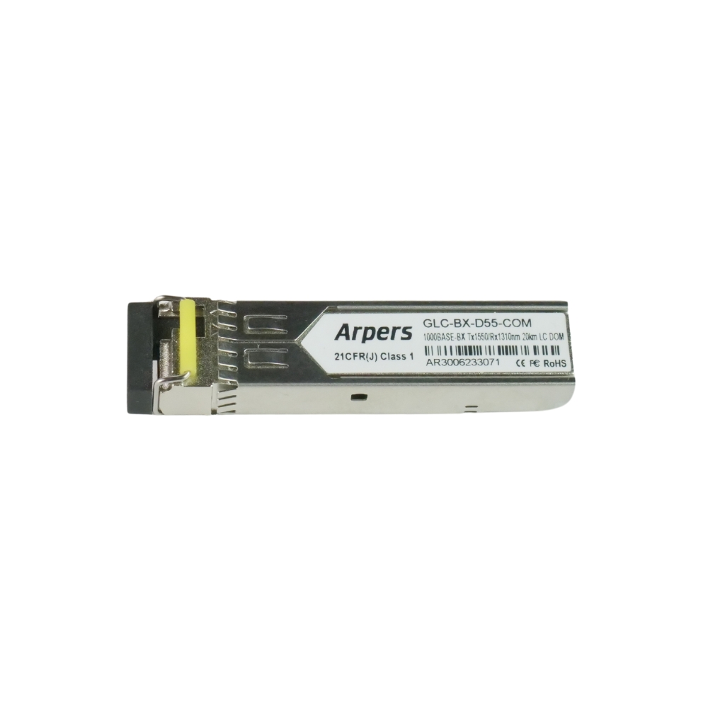 GLC-BX-D55-COM | Arpers 1000BASE-BX-D55 Tx1550nm 20km LC compatible Cisco