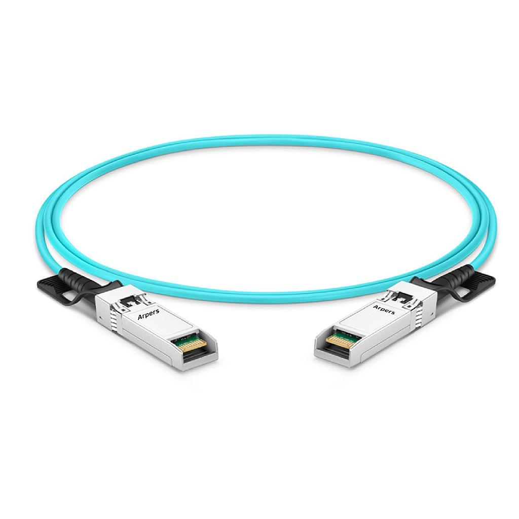 Arpers 10GBase-AOC SFP+, 3m, Cable óptico activo (AOC) compatible with Cisco