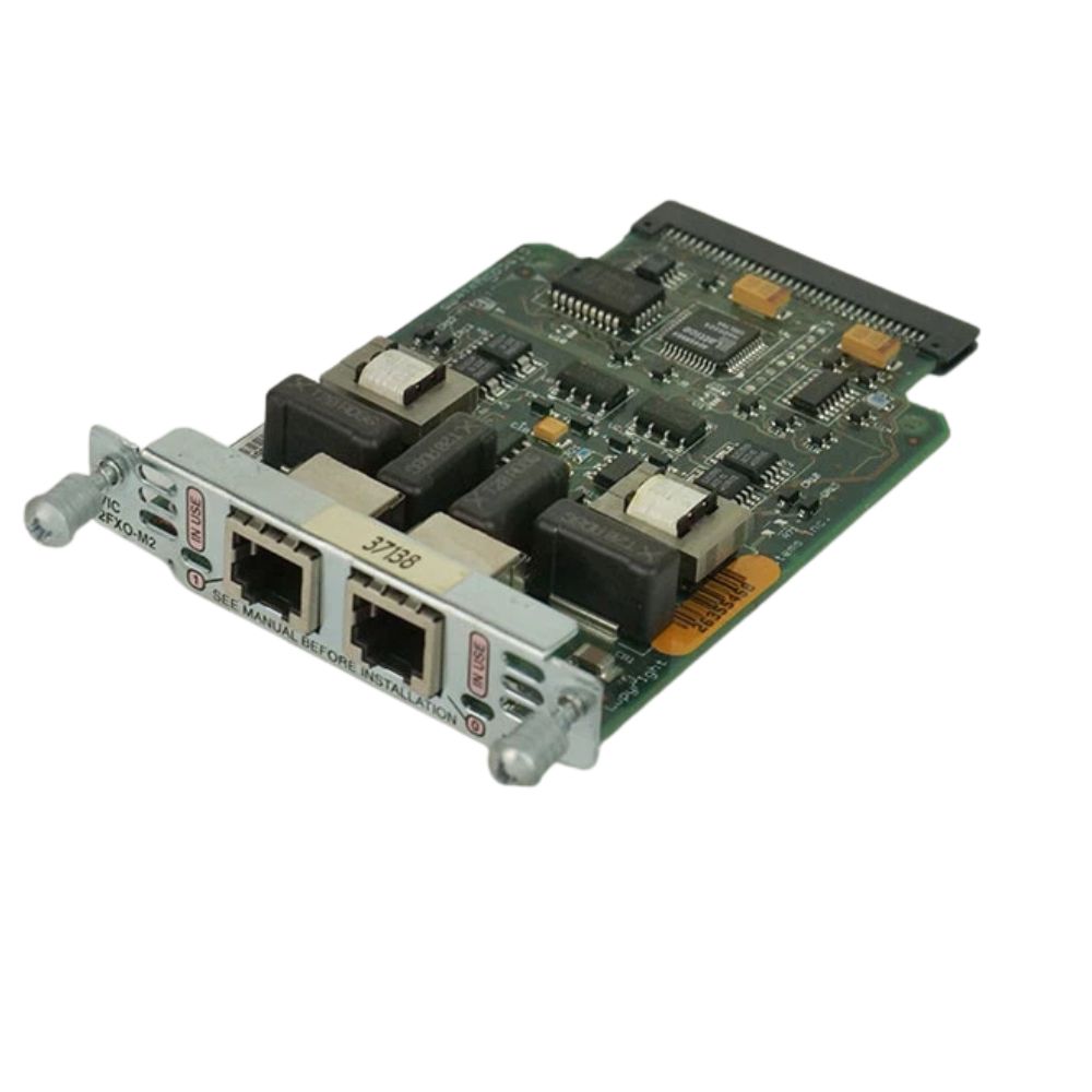 Cisco Two-port FXO for Europe with battery reversal Voice Interface Card