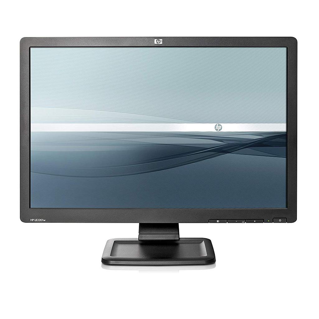 Monitor LCD panorámico de 22 pulgadas HP