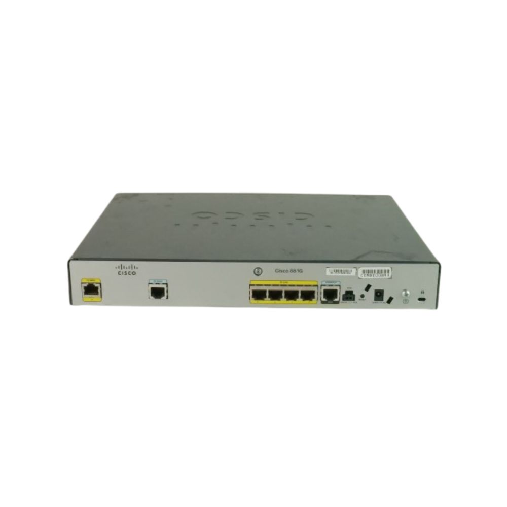 Cisco 881 Fast Ethernet Security Router supporting HSPA/UMTS/EDGE/GPRS—Global SKU with modem option: PCEX-3G-HSPA-G