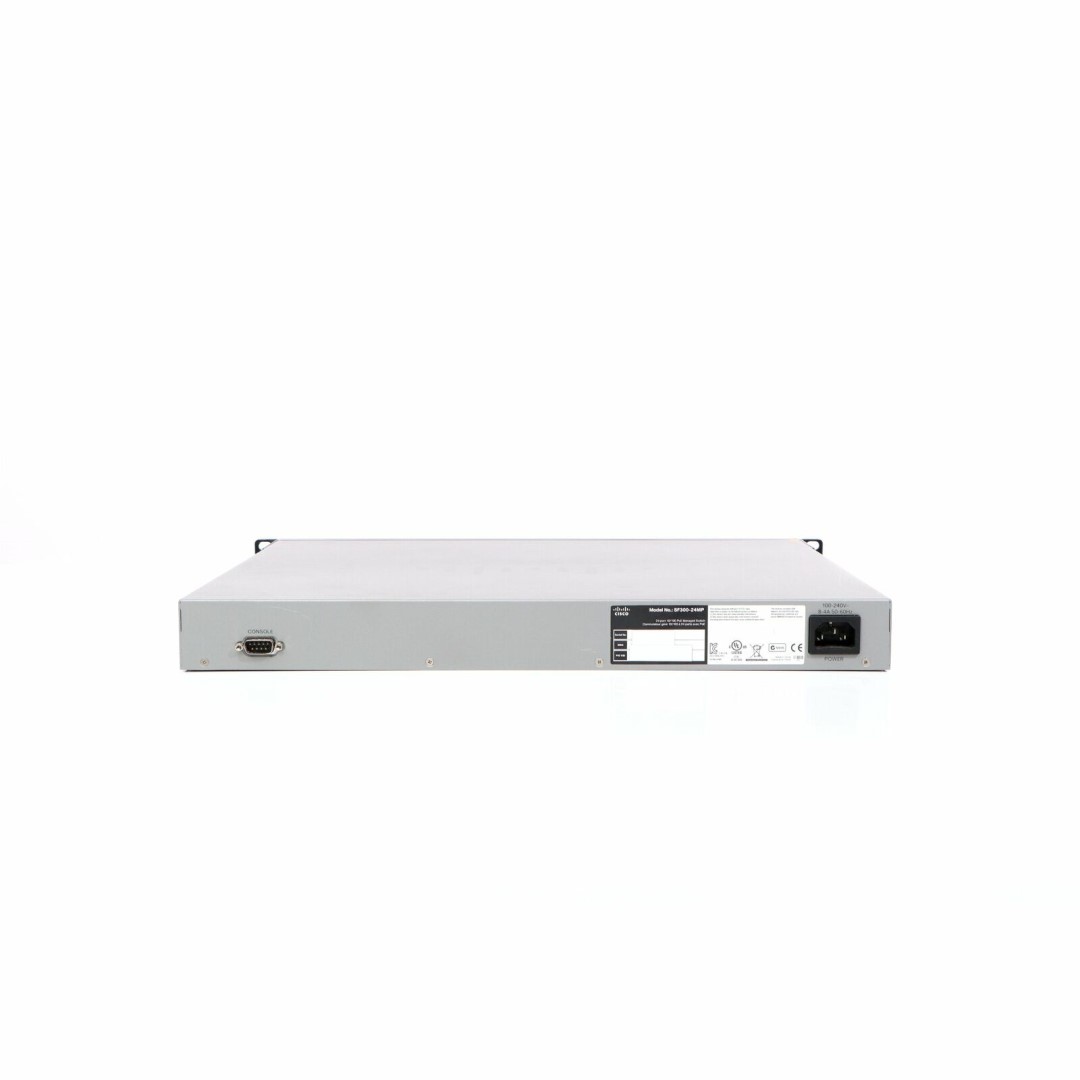 Cisco Small Business 300 Series SF300-24MP Managed Switch, 24-Port 10/100 PoE+ & 2x 10/100/1000 Mbps ports & 2 combo mini-GBIC ports