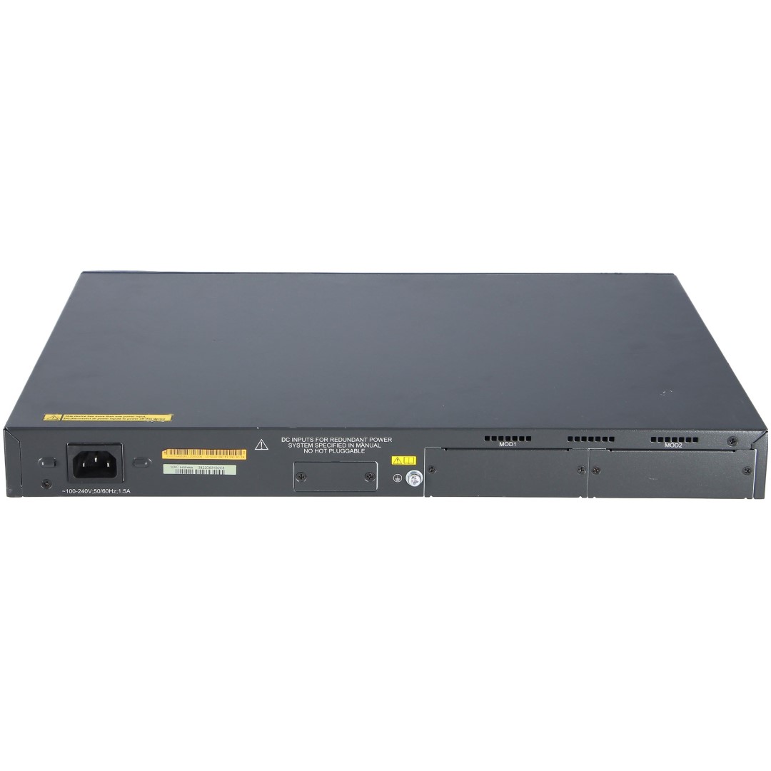 HP 5120-24G EI Switch with 2 Interface Slots,  24 RJ-45 autosensing 10/100/1000 ports & 4 dual-personality ports (each port can be used as 10/100/1000 RJ-45 port or SFP mini-GBIC port)